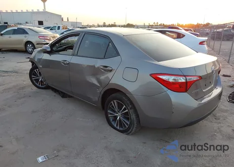 2016 Toyota Corolla Le Plus from USA, damaged, VIN 5YFBURHE2GP376362